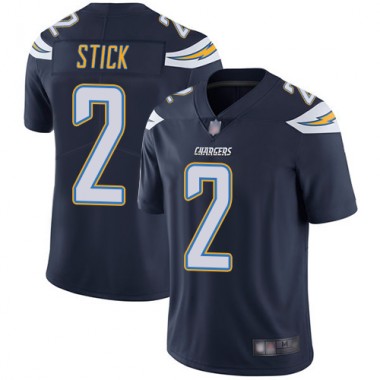 Los Angeles Chargers NFL Football Easton Stick Navy Blue Jersey Men Limited 2 Home Vapor Untouchable